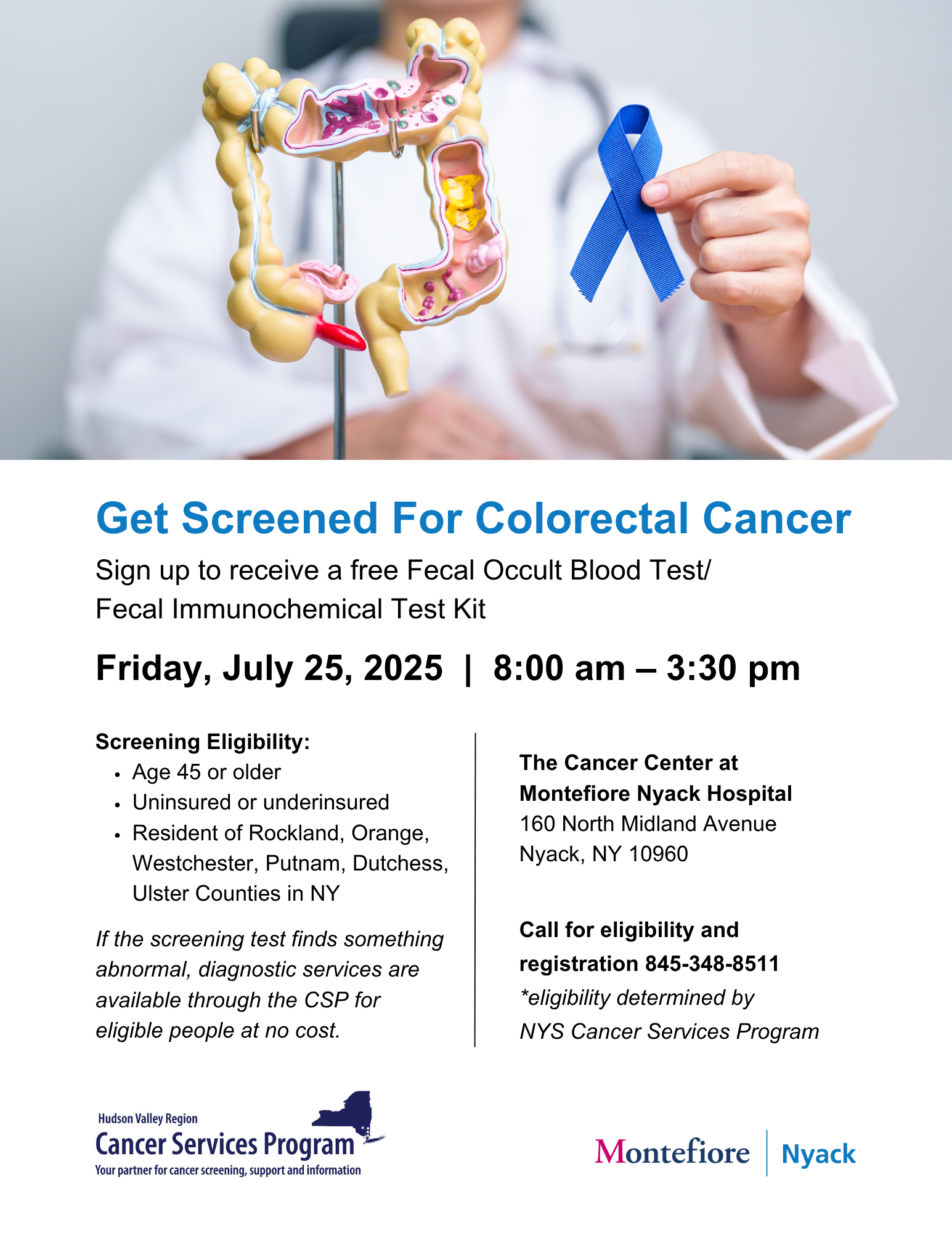 Colorectal Cancer Screening Flyer