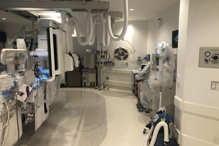 The Cardiac Catheterization Lab at Montefiore Nyack Hospital