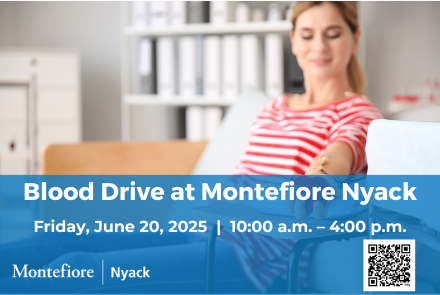 Blood Drive at Montefiore Nyack Hospital 