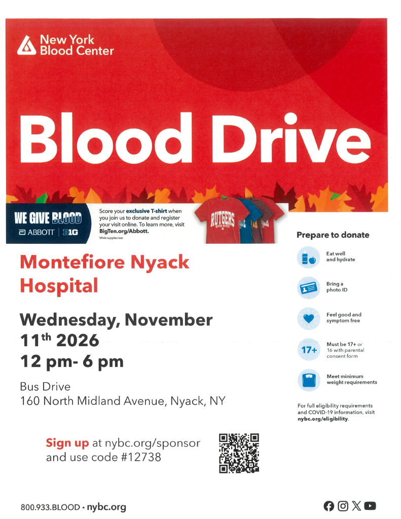 Blood Drive Flyer