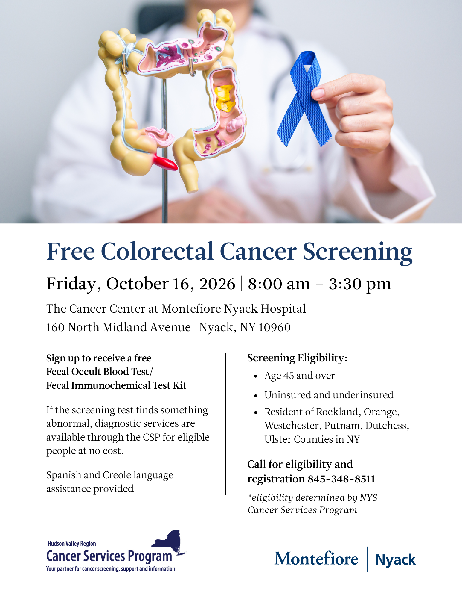 Colorectal Cancer Screening Flyer