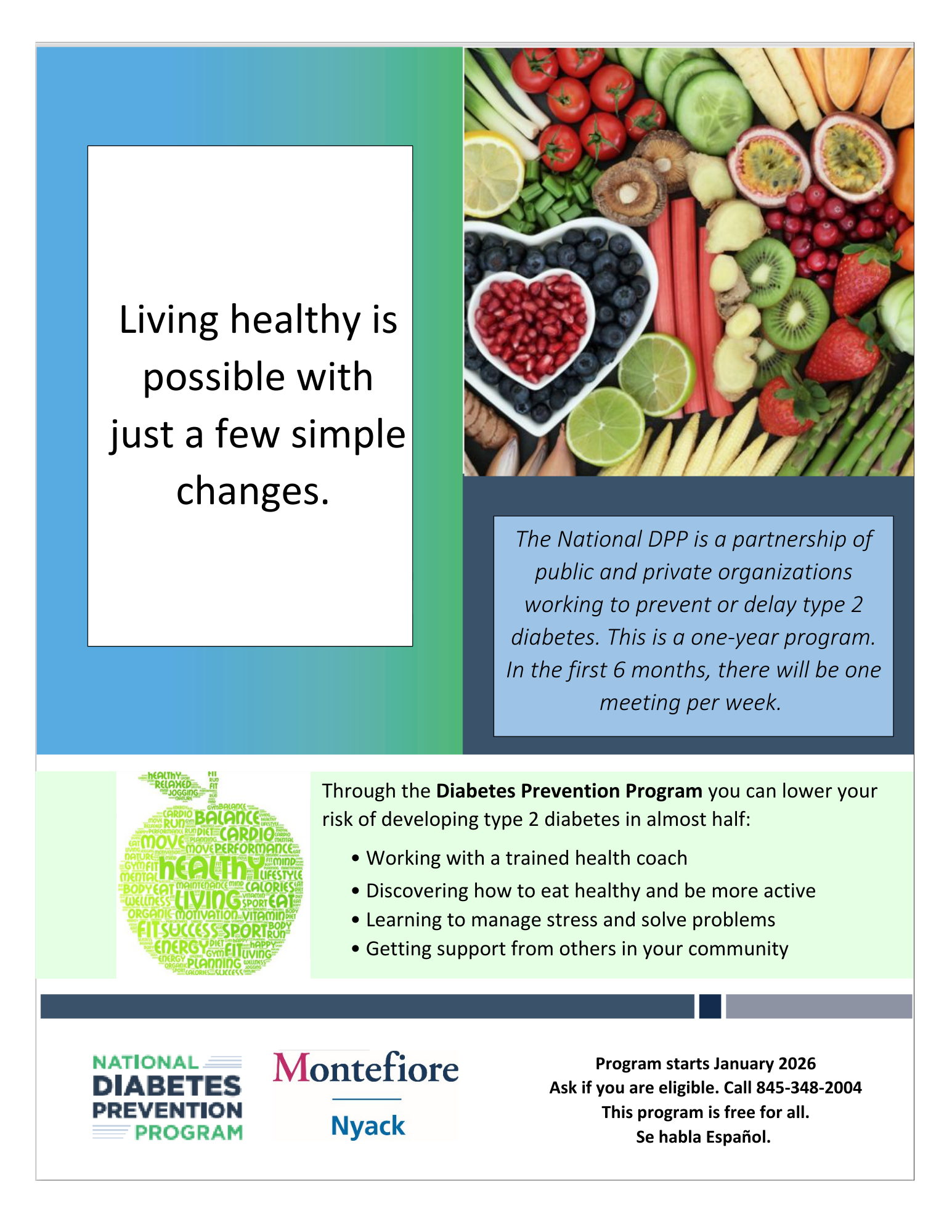 Diabetes Prevention Program Flyer