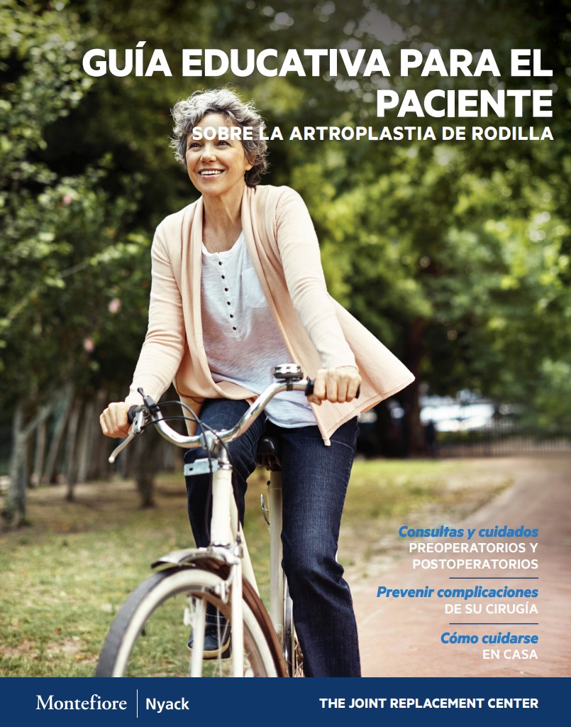 Knee Replacement Patient Guide Book Spanish