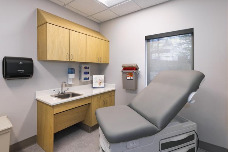 Urology Center Exam Room