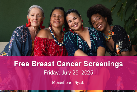 Breast Cancer Screening at Montefiore Nyack 7.25.25