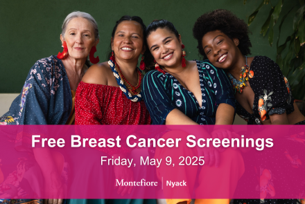 Breast Cancer Screening at Montefiore Nyack 5.9.25