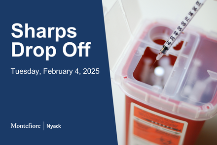 SHARPS Collection Program at Montefiore Nyack Hospital