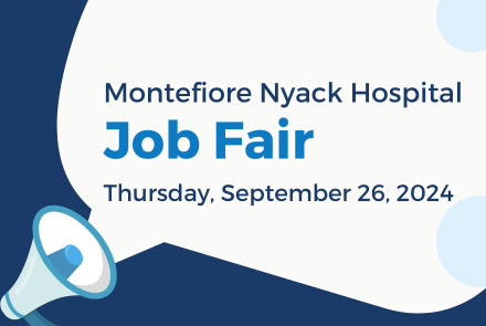 Montefiore Nyack Job Fair Thumbnail 9.26.24